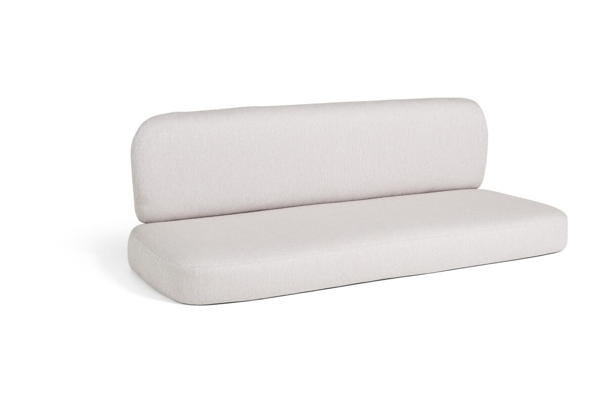 Cushion Sofa 3Seat Seat+Back Mono  Sunbrella Tundra Cement