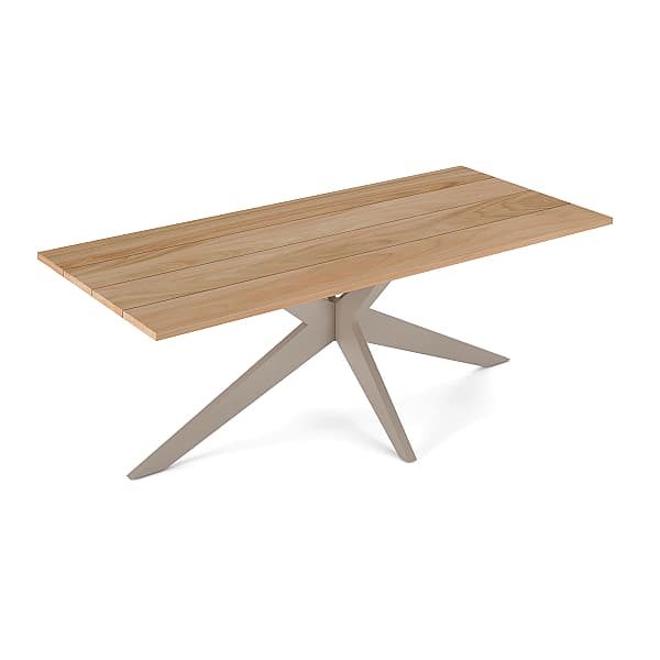 Dining table teak - 220, 280 – Jati-Kebon