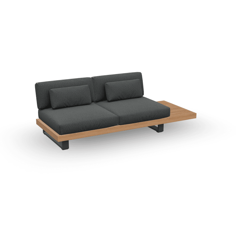 Sofa 2 seat - single side table – Jati-Kebon