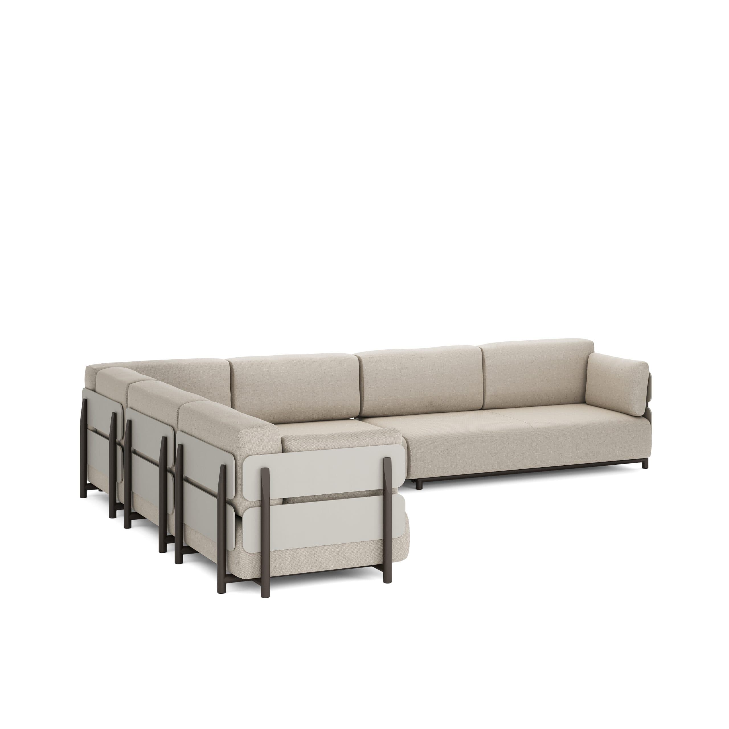Sofa 6Seat lounger right – Jati-Kebon