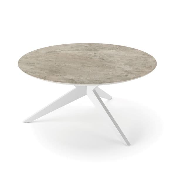 Dining table ceramic D150 – Jati-Kebon